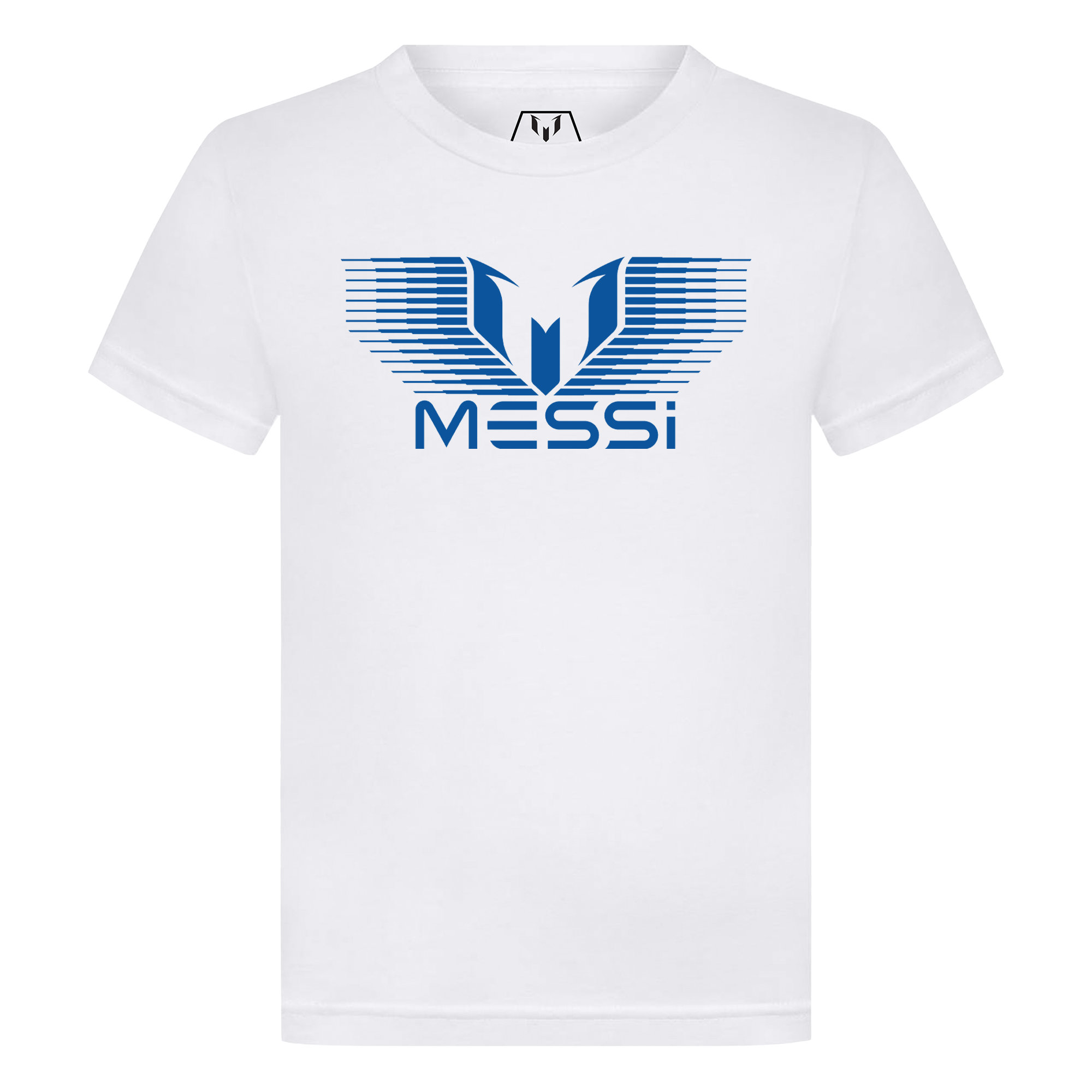 Messi stumble guys blue Kids T-Shirt by DofinaSur